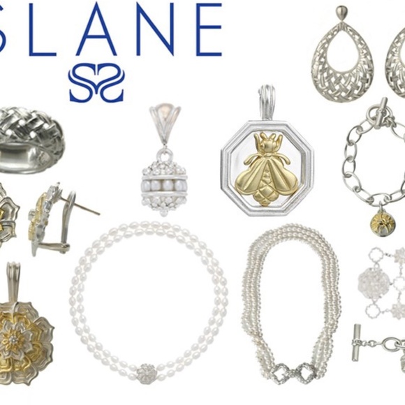 Designer SLANE ~JUMBO 18K GOLD BEE π Enhancer Pendant Sterling Silver 18g RARE! - Picture 16 of 16